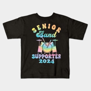 senior Band Supporter 2024 class of 2024 Kids T-Shirt